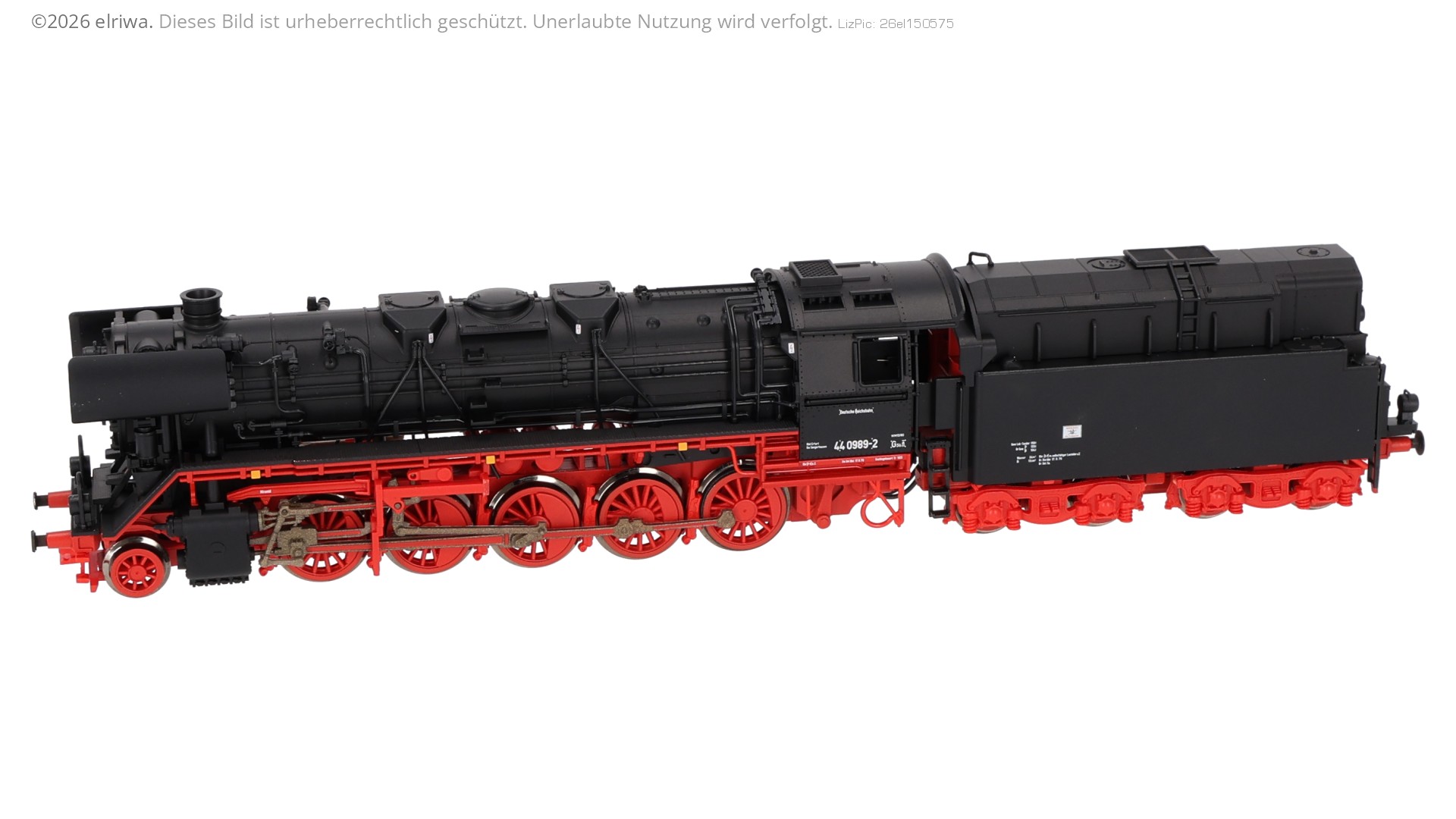 Roco 7190015 - Dampflok 44 0989-2, DR, Ep.IV, DC-Sound