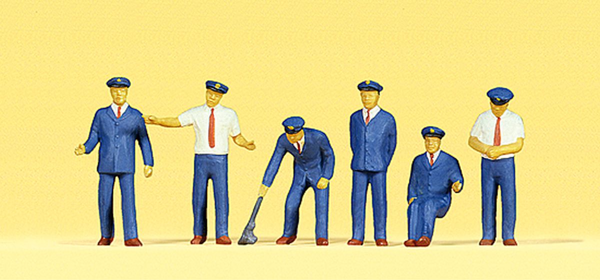 Preiser 10019 - Japanisches Bahnpersonal