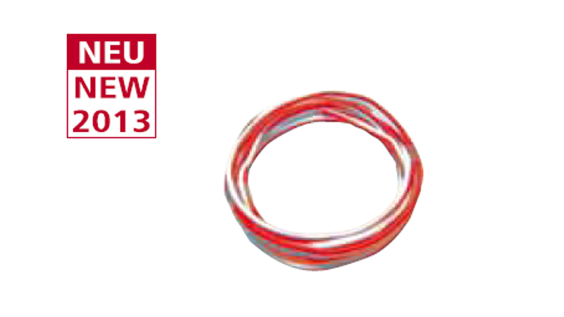 Piko 35402 - Anschlusskabel orange/weiß, 25m