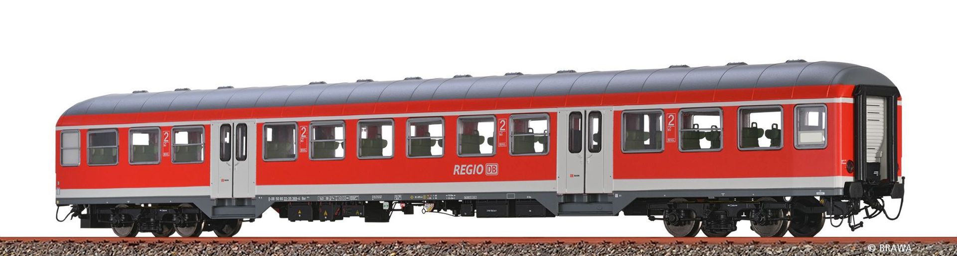 Brawa 46653 - Personenwagen ABnrz 451.4, DBAG, Ep.VI