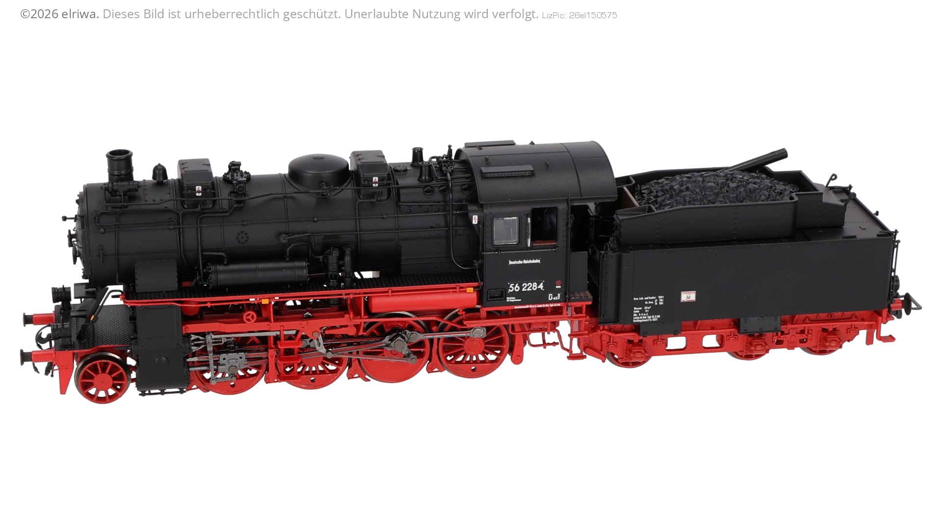 Rivarossi HR2890 - Dampflok BR 56.20, DR, Ep.III