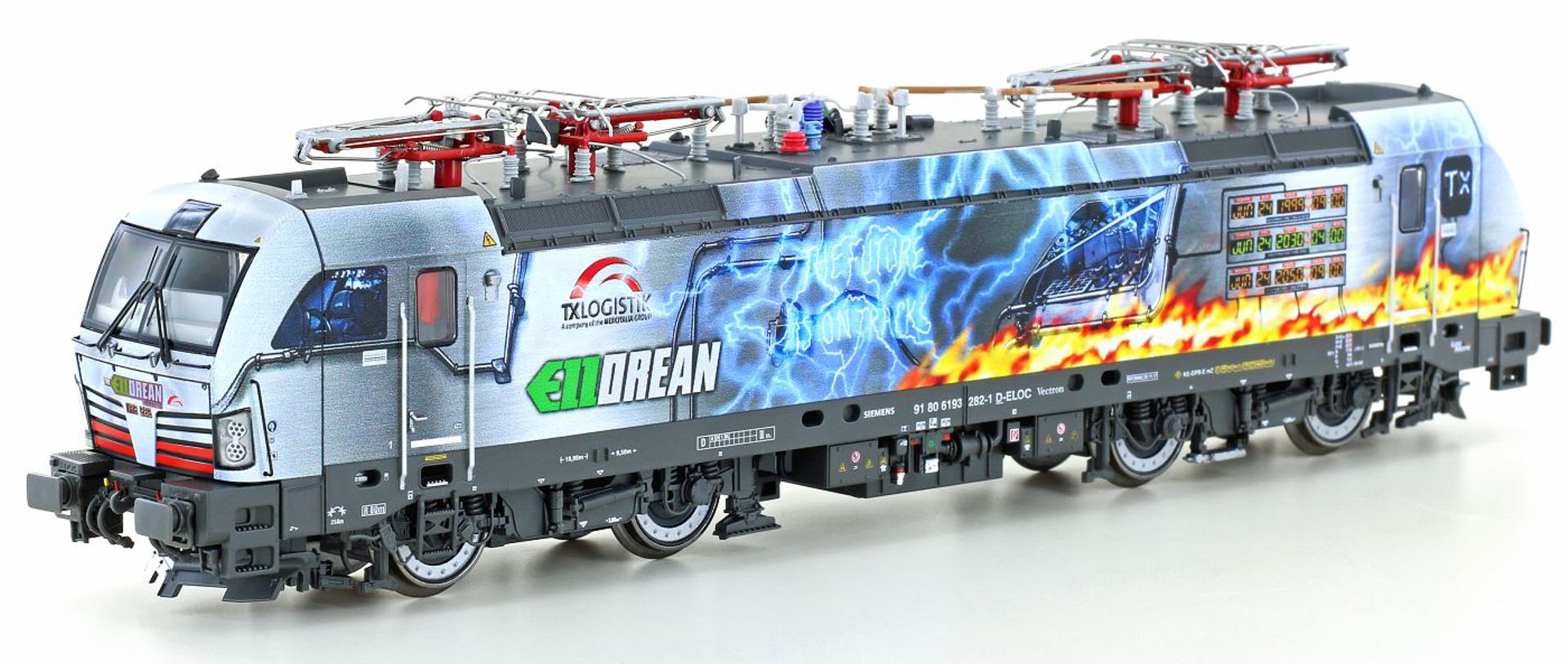 Jägerndorfer JC27032 - E-Lok 'Vectron' BR 193 'ELLOREAN', TX-Logistik ELL, Ep.VI, DC-Sound