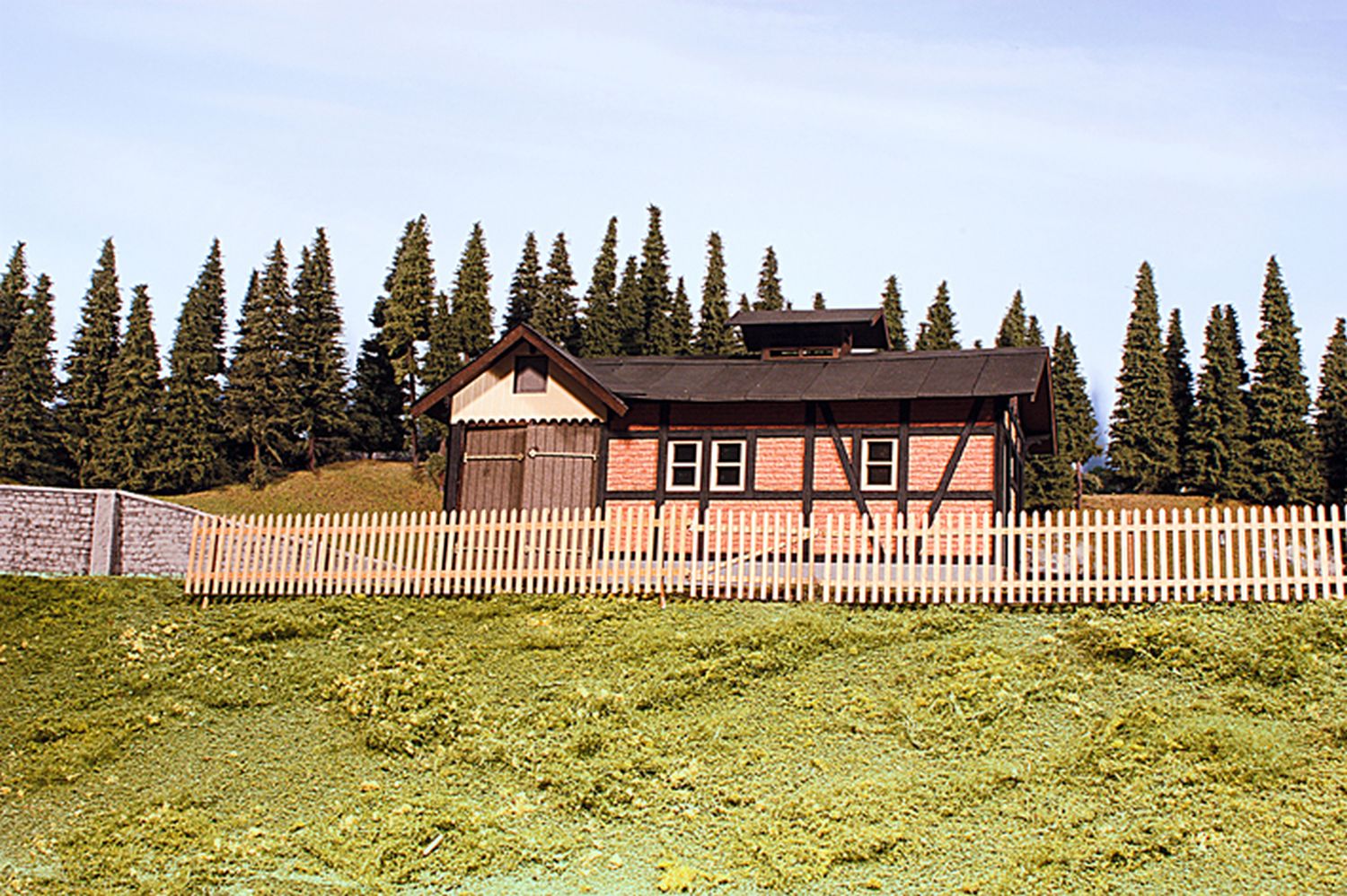 Joswood 70205 - Grober Lattenzaun