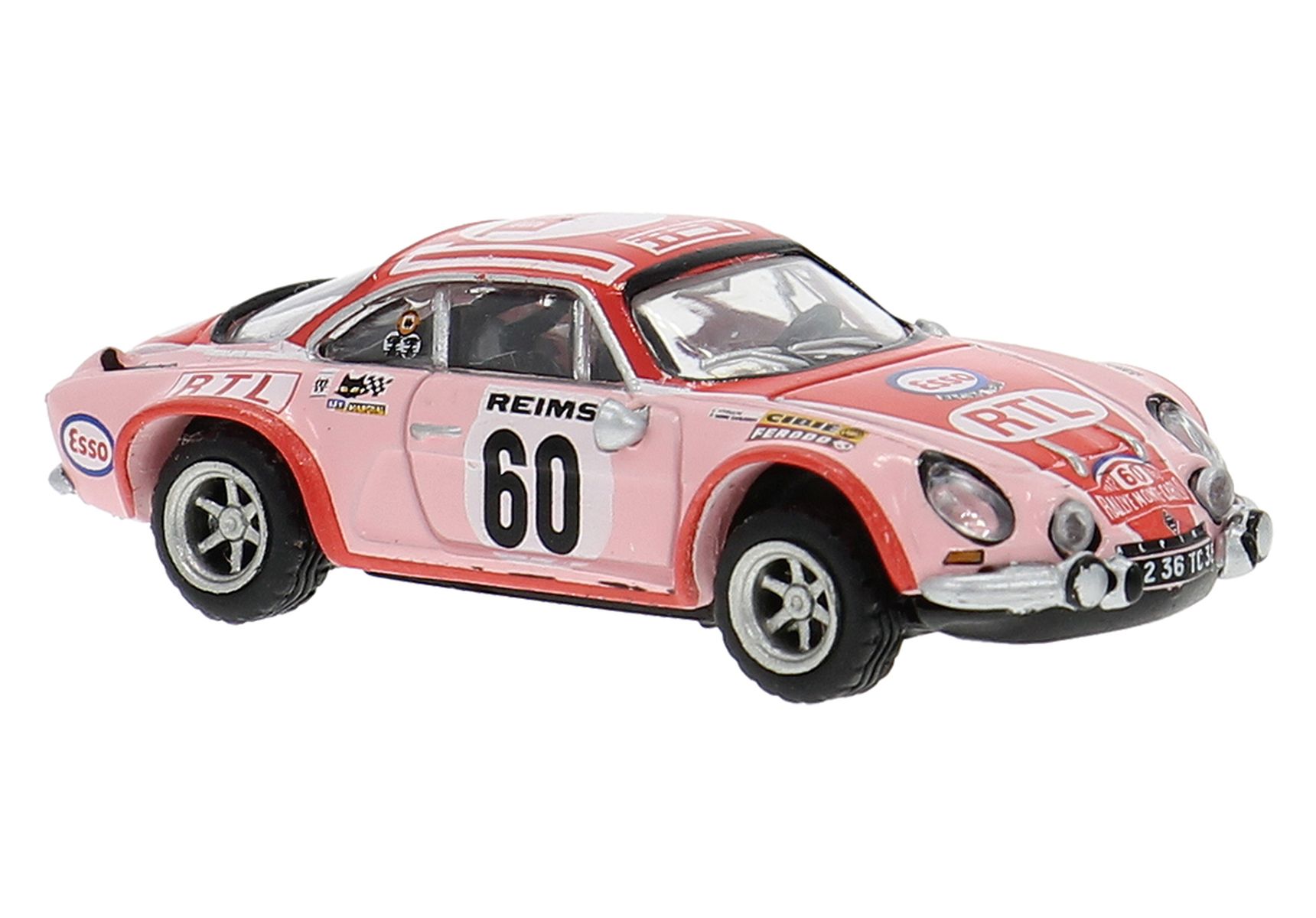 Brekina 14546 - Renault Alpine A110, Siegerin Damenwertung Monte ´72, Pat Moss