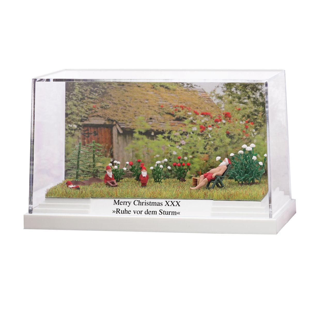 Busch 7644 - Diorama Merry Christmas XXX "Ruhe vor dem Sturm"