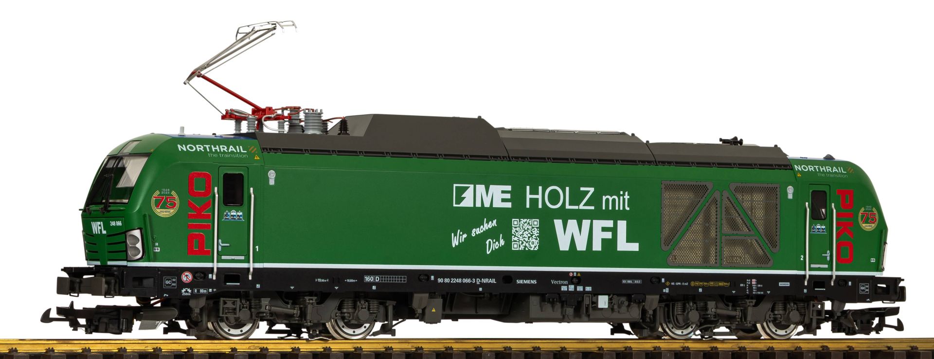 Piko 37471 - Hybrid-Lok BR 248, Northrail 'Piko', Ep.VI, DC-Sound