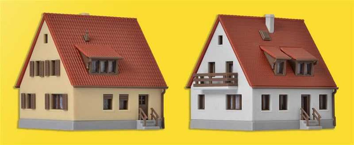 Kibri 36780 - 2 Siedlungs-Häuser, 30er Jahre | A109282