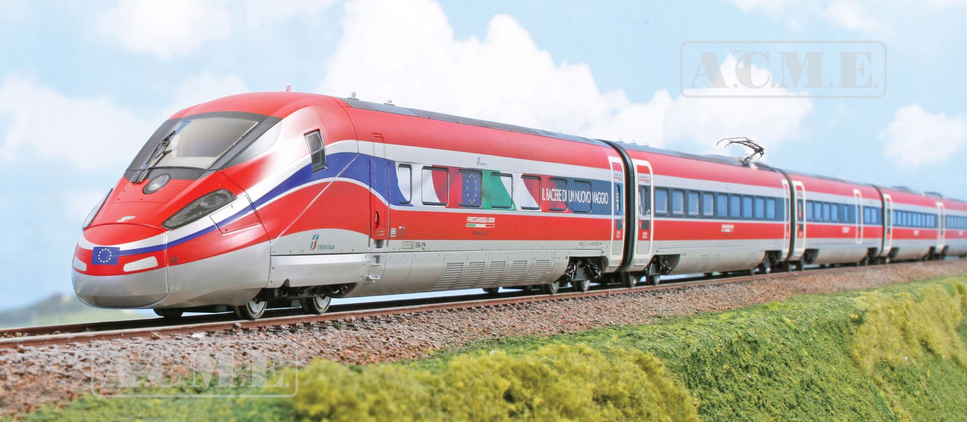 ACME AC 79205 - Triebzug Frecciarossa 1000, 8-teilig, FS, Ep.VI, DC-Sound