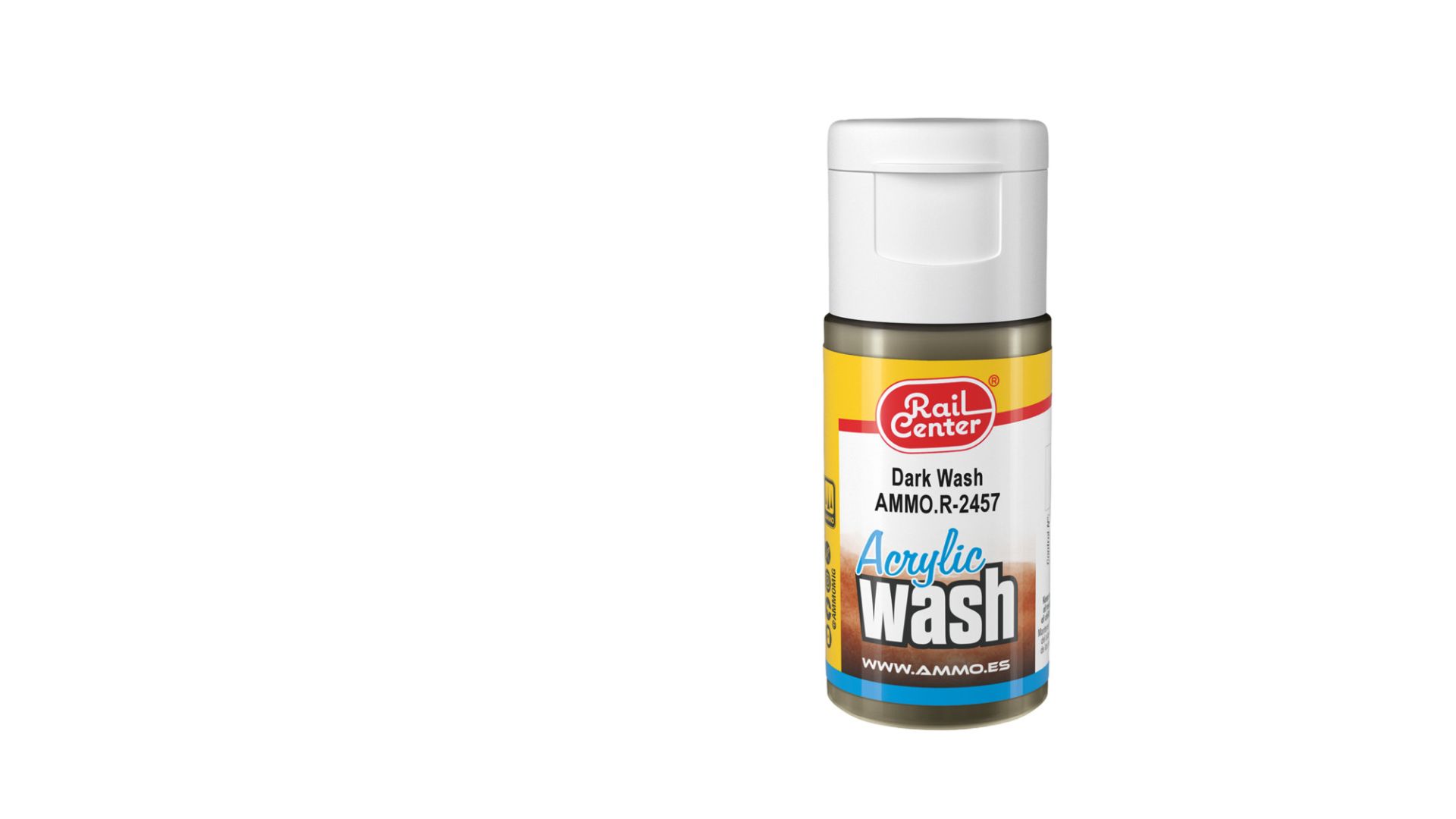 AMMO 4602457 - R-2457 Alterungsfarbe, Dunkel, Acryl Wash, 15 ml