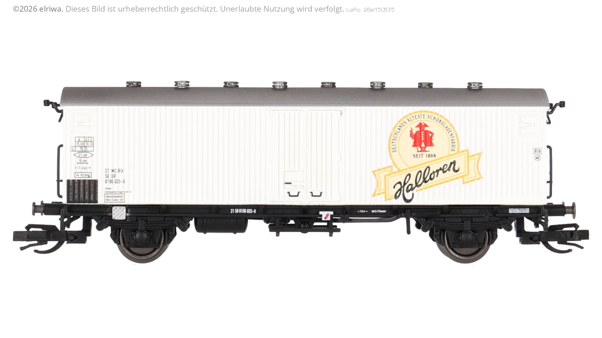 Arnold HN9776 - Fährbootkühlwagen, DR, Ep.IV 'Halloren'