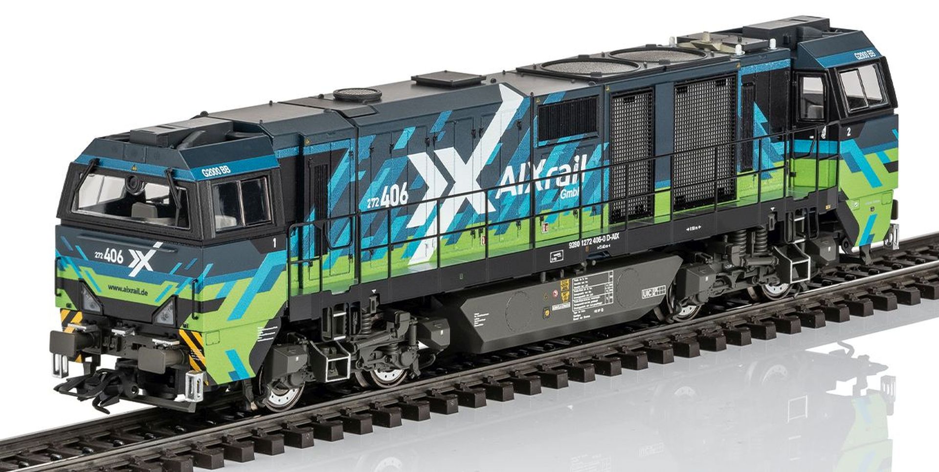 Märklin 37213 - Diesellok G2000, 272 406-0, AIXrail, Ep.VI, MFX+-Sound