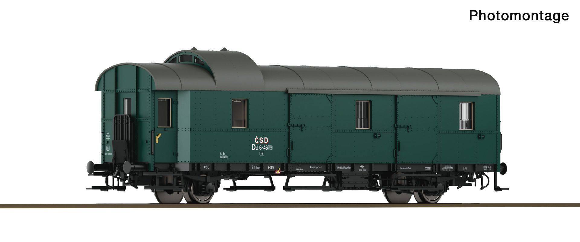 Roco 6280077 - Gepäckwagen Dd, CSD, Ep.III