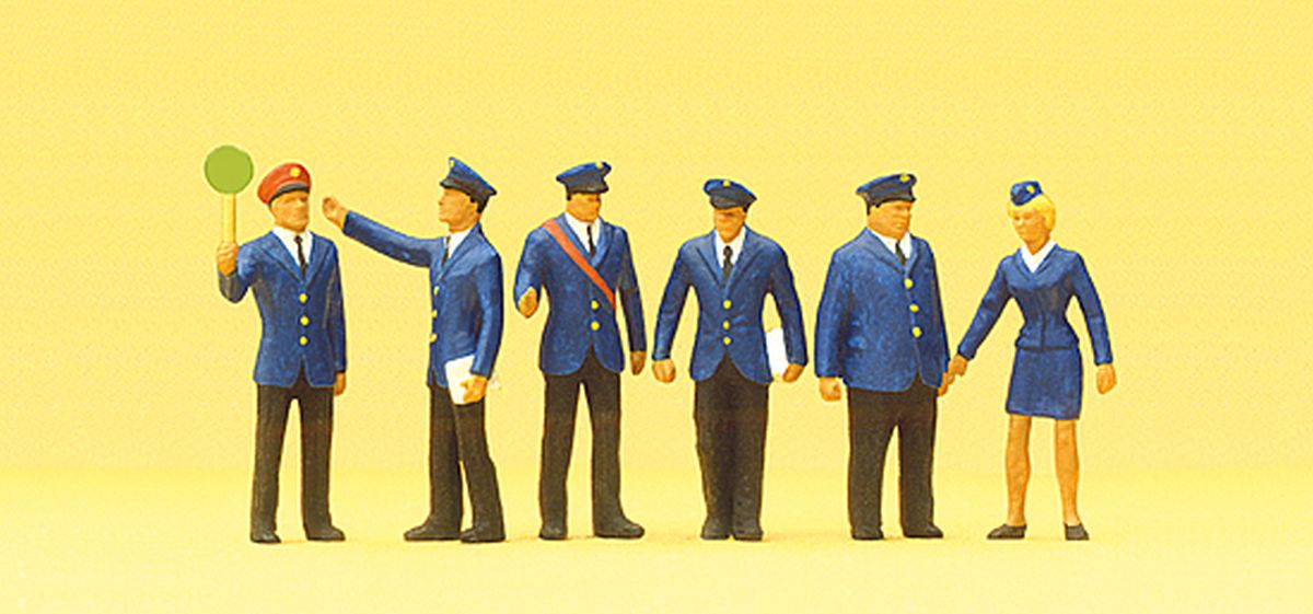 Preiser 10011 - Bahnpersonal DB