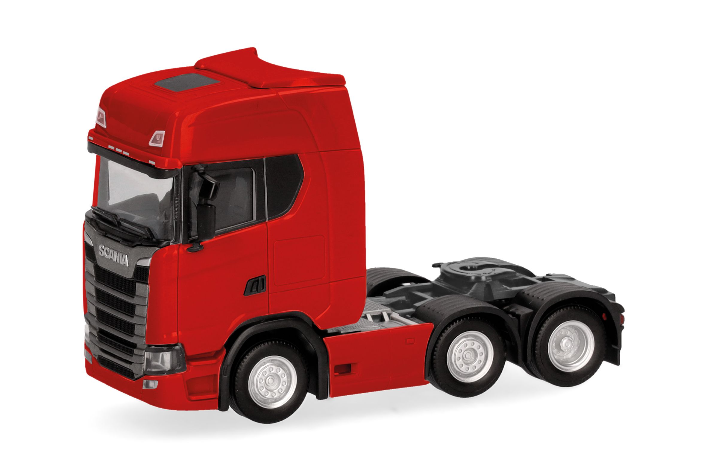Herpa 307543-005 - Scania CS 20 HD Zugmaschine 3achs (6x2), rot