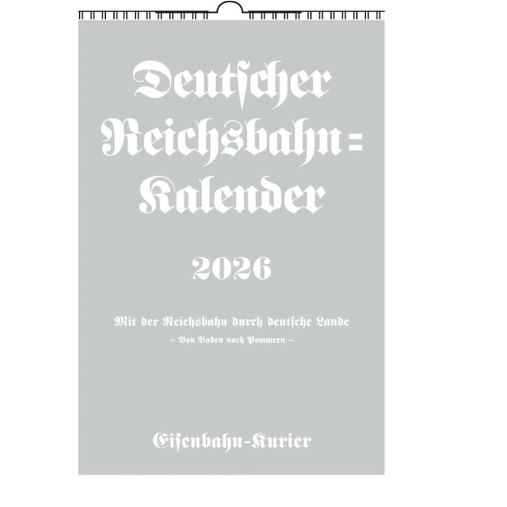 EK-Verlag 5950 - Deutscher Reichsbahn-Kalender - 2026