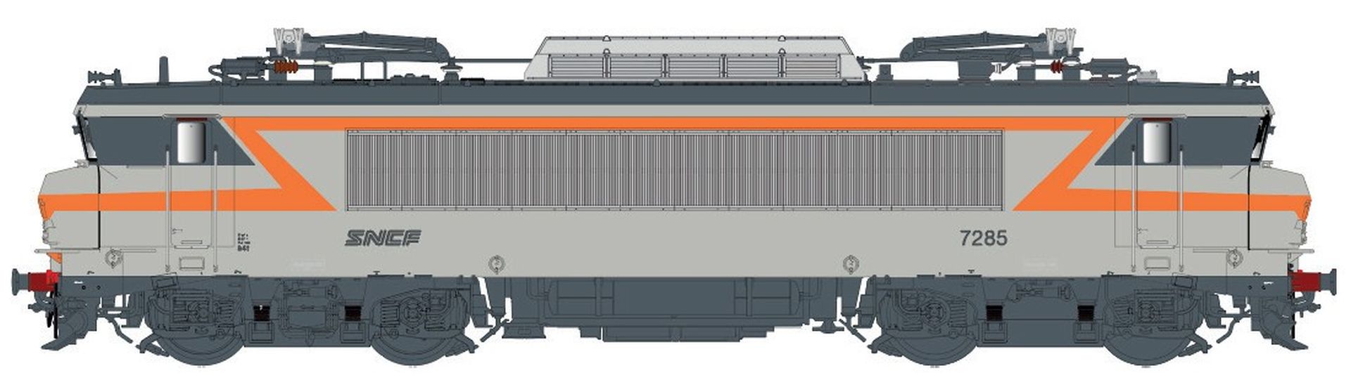 L.S. Models 10456S - E-Lok BB 7285, SNCF, Ep.VI, Beton, DC-Sound
