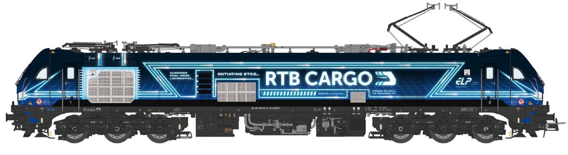 Sudexpress N0193111 - Stadler Dual-Mode Euro 9000, 2019 311-0, RTB-Cargo, Ep.VI
