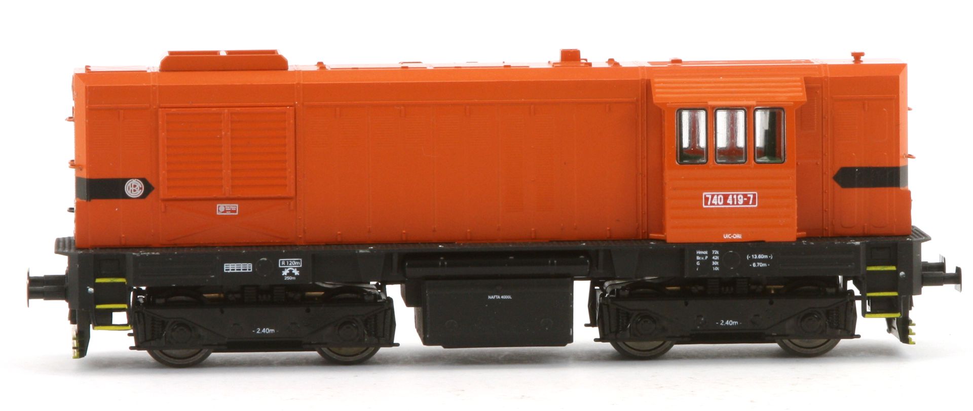 mtb H0CD740419 - Diesellok 740 419, CD, Ep.V-VI