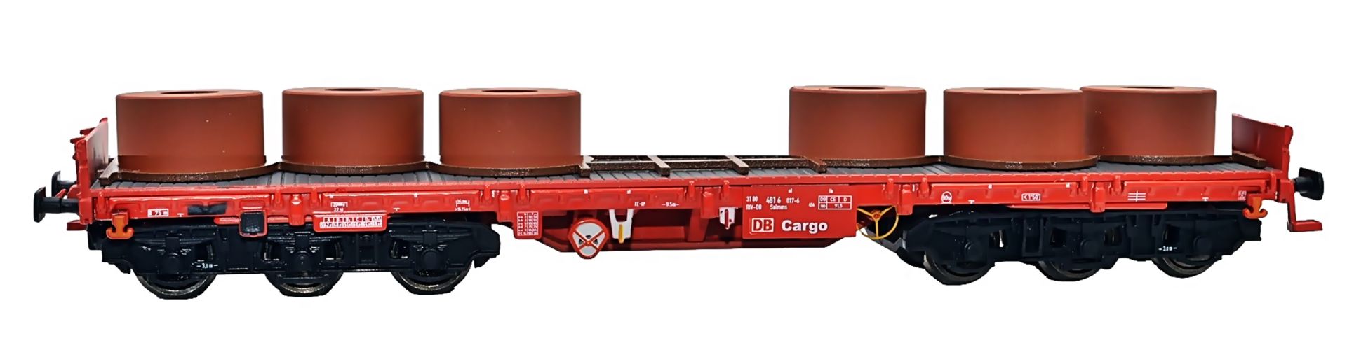 NPE NW 22985 - Schwerlastwagen Salmms 454, DBAG, Ep.V, mit Coils