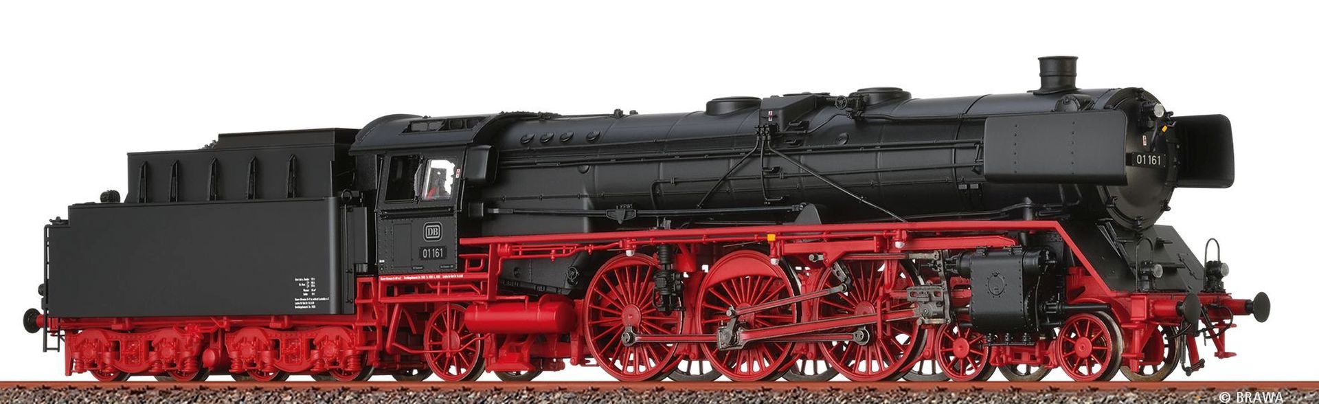 Brawa 40975 - Dampflok 01 161, DB, Ep.III, AC-Sound-Extra