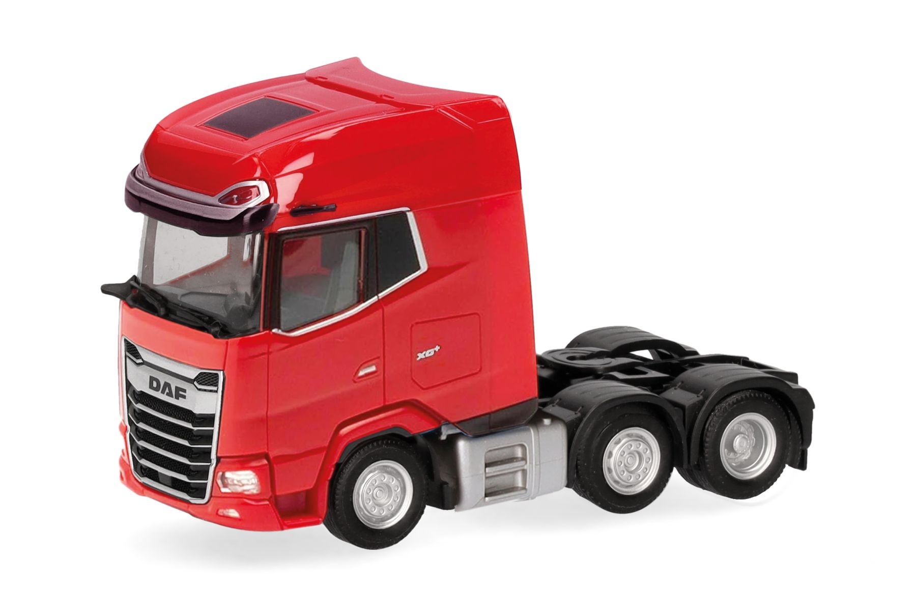 Herpa 321211 - DAF XG+ facelift Zugmaschine 3achs (6x2), hellrot