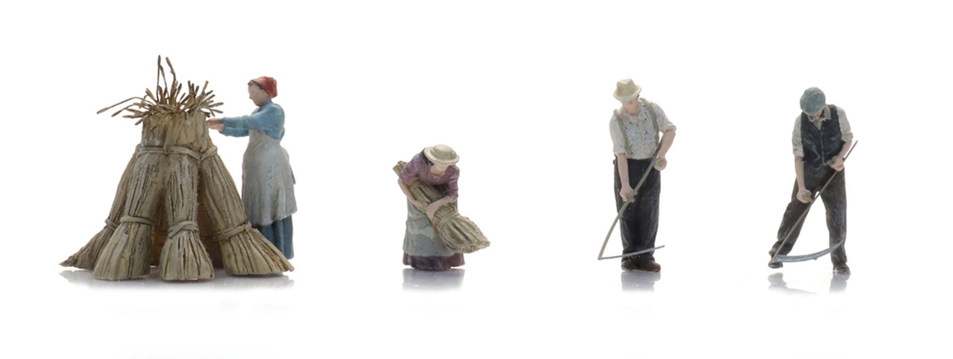 Artitec 5870075 - Weizenernte mit der Sense (4x)