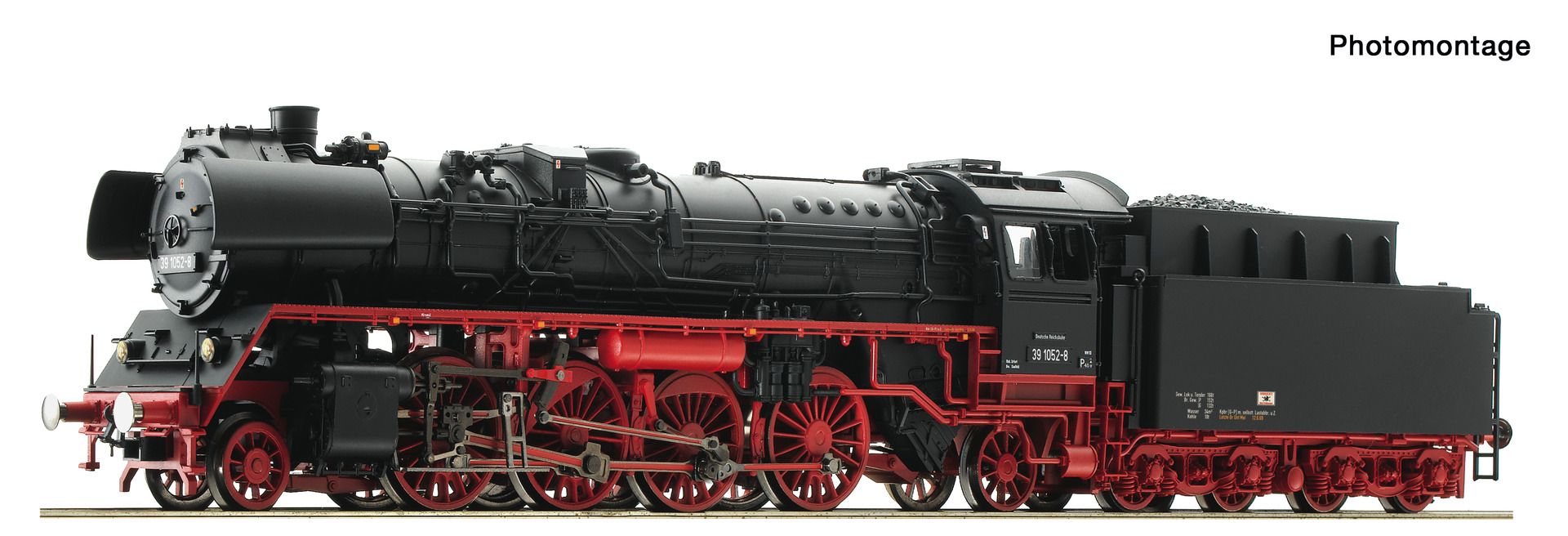 Roco 7100043 - Dampflok 39 1052-8, DR, Ep.IV