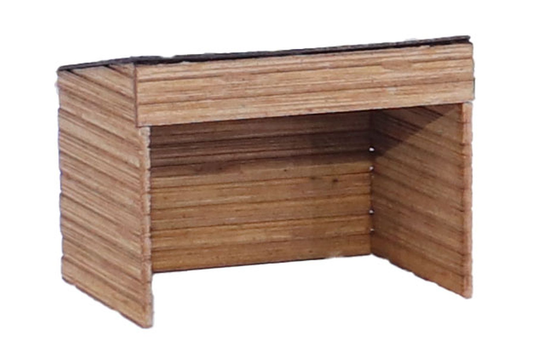 Vollmer 43745 - Ziegenstall mit Ziegen – Polyplate Bausatz