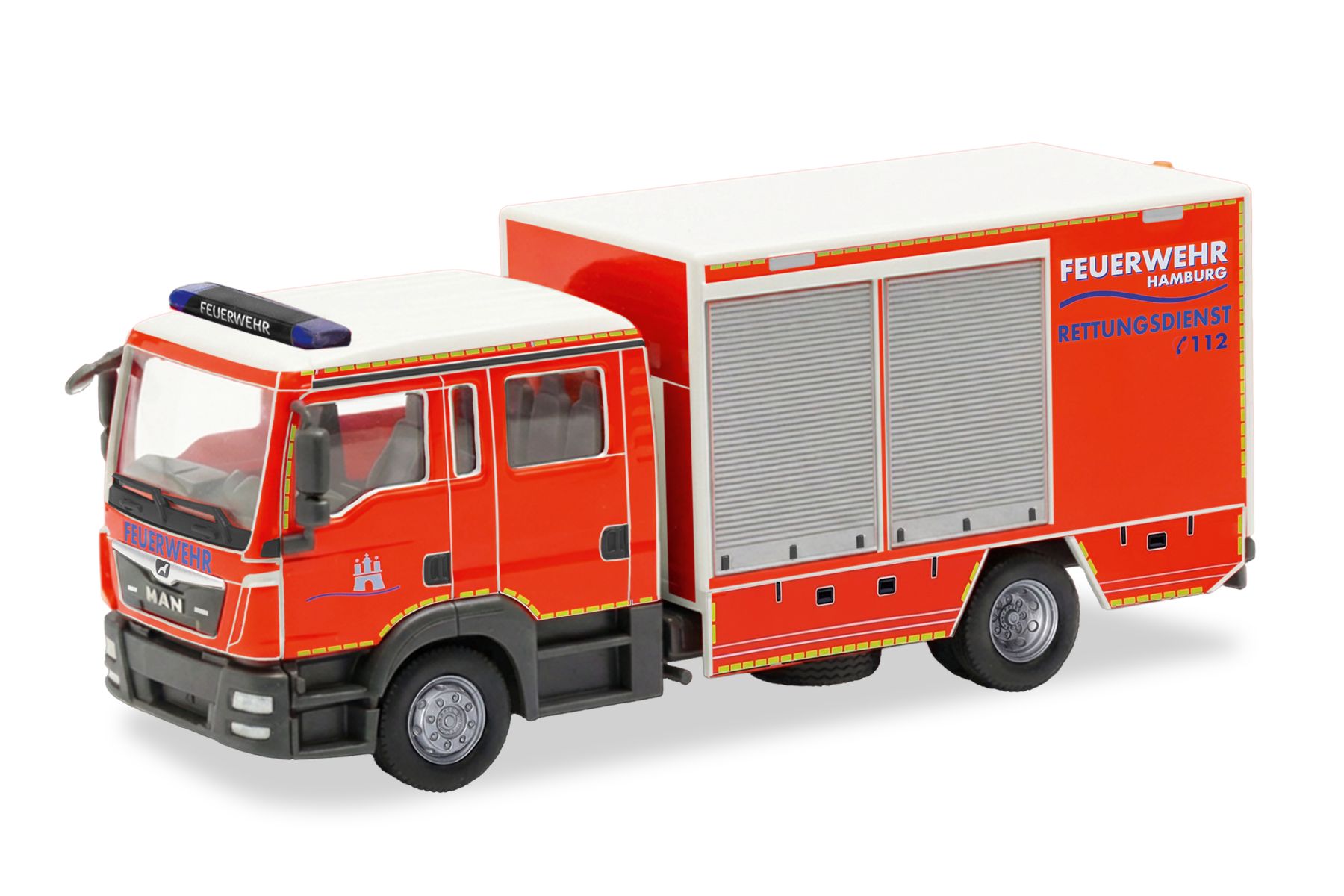 Herpa 099578 - MAN TGL Euro6 GW-SAN "Feuerwehr Hamburg"