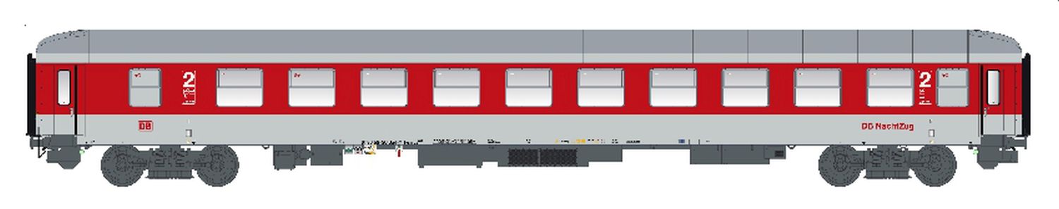 L.S. Models 58504 - Liegewagen Bvcmbz 249.1, DBAG, Nachtzug, Ep.VI