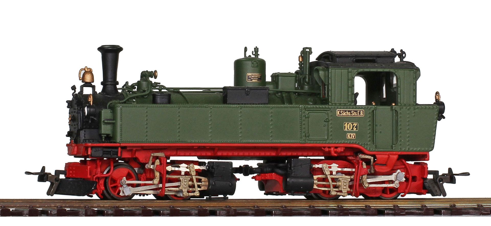 Bemo 1016819 - Dampflok IV-K Nr. 130, K.Sächs.Sts.E.B., Ep.I