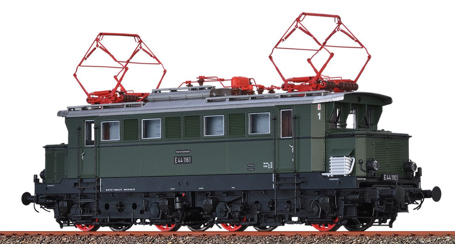 Brawa 43456 - E-Lok E44 1161, DB, Ep.III, DC-Sound-Extra