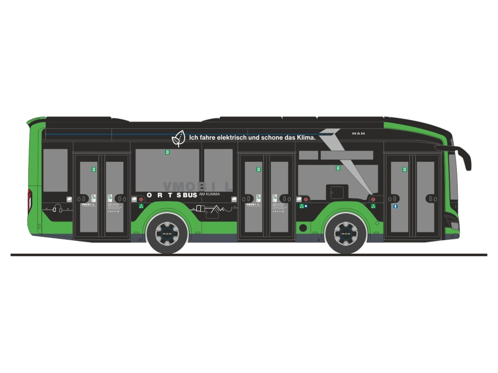 Rietze 74618 - MAN Lion's City 10 E Loacker Tours - Ortsbus am Kumma (AT)