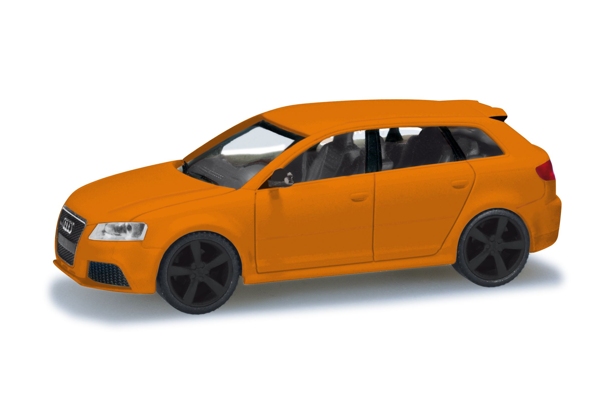 Herpa 024877-005 - Audi RS3 Sportback, glutorange mit schwarzen Felgen