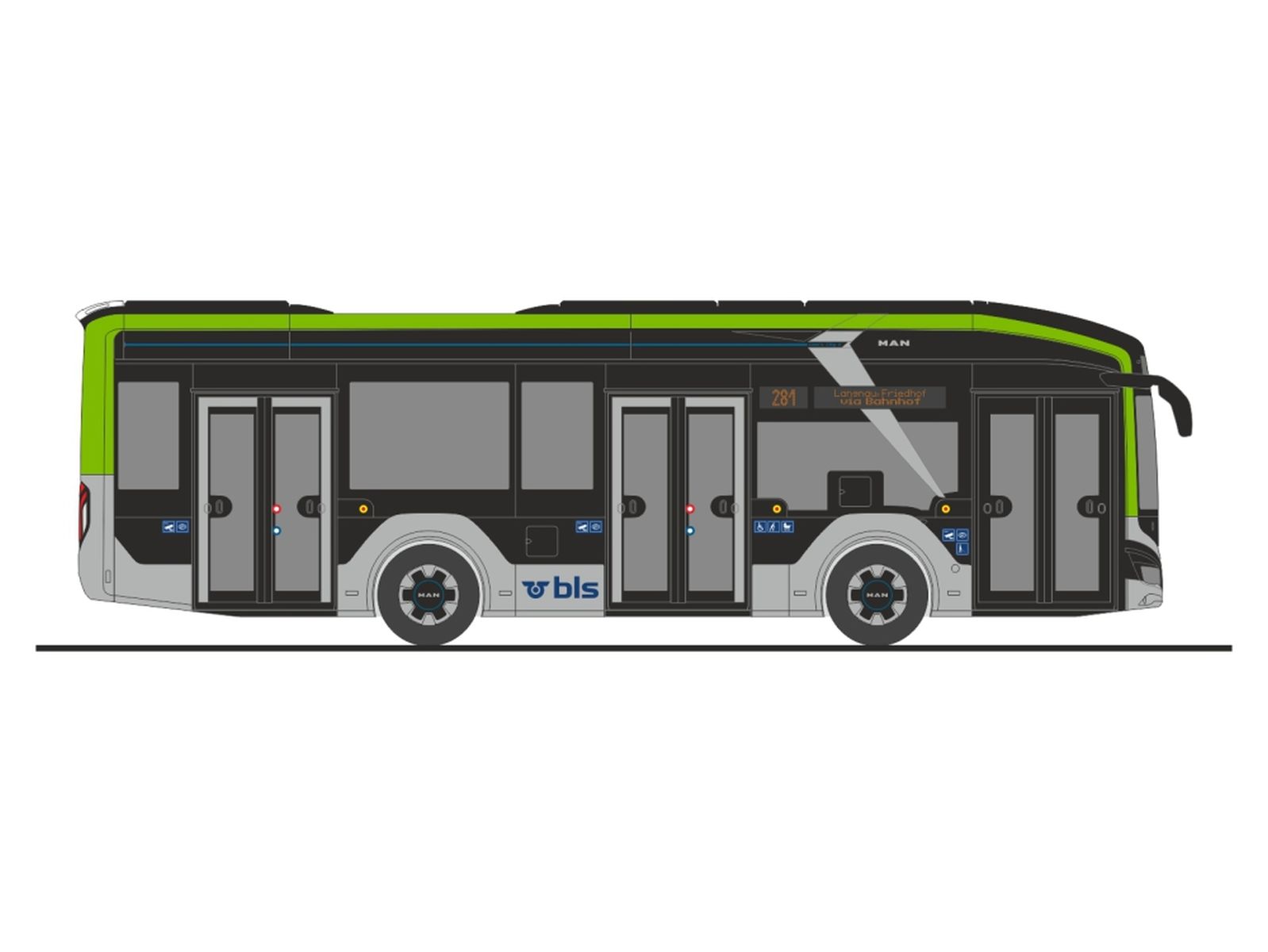 Rietze 74620 - MAN Lion's City 10 E Busland BLS (CH