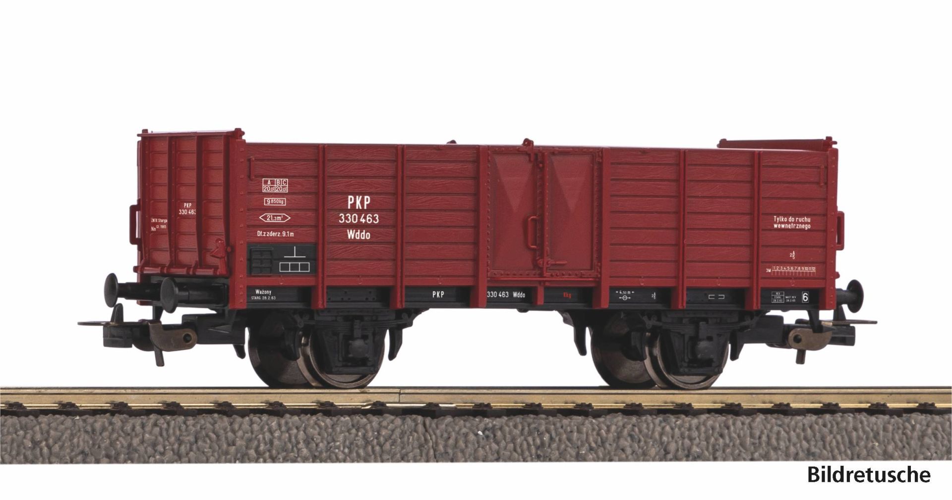 Piko 54304 - Offener Güterwagen, PKP, Ep.III