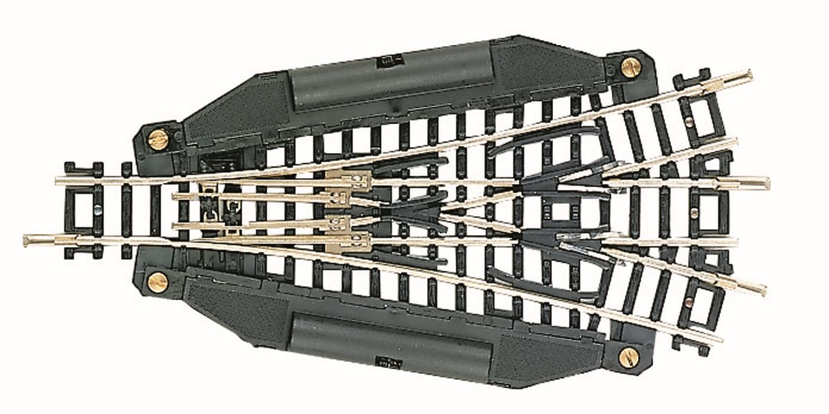 Fleischmann 22247 - Dreiwegweiche mit 2 elektr. Antrieben
