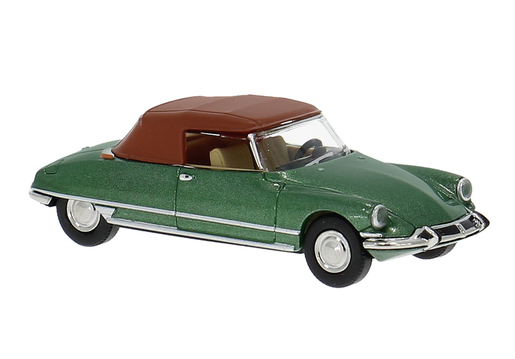 Brekina 14238 - Citroen DS 19 Cabriolet, grün, 1963