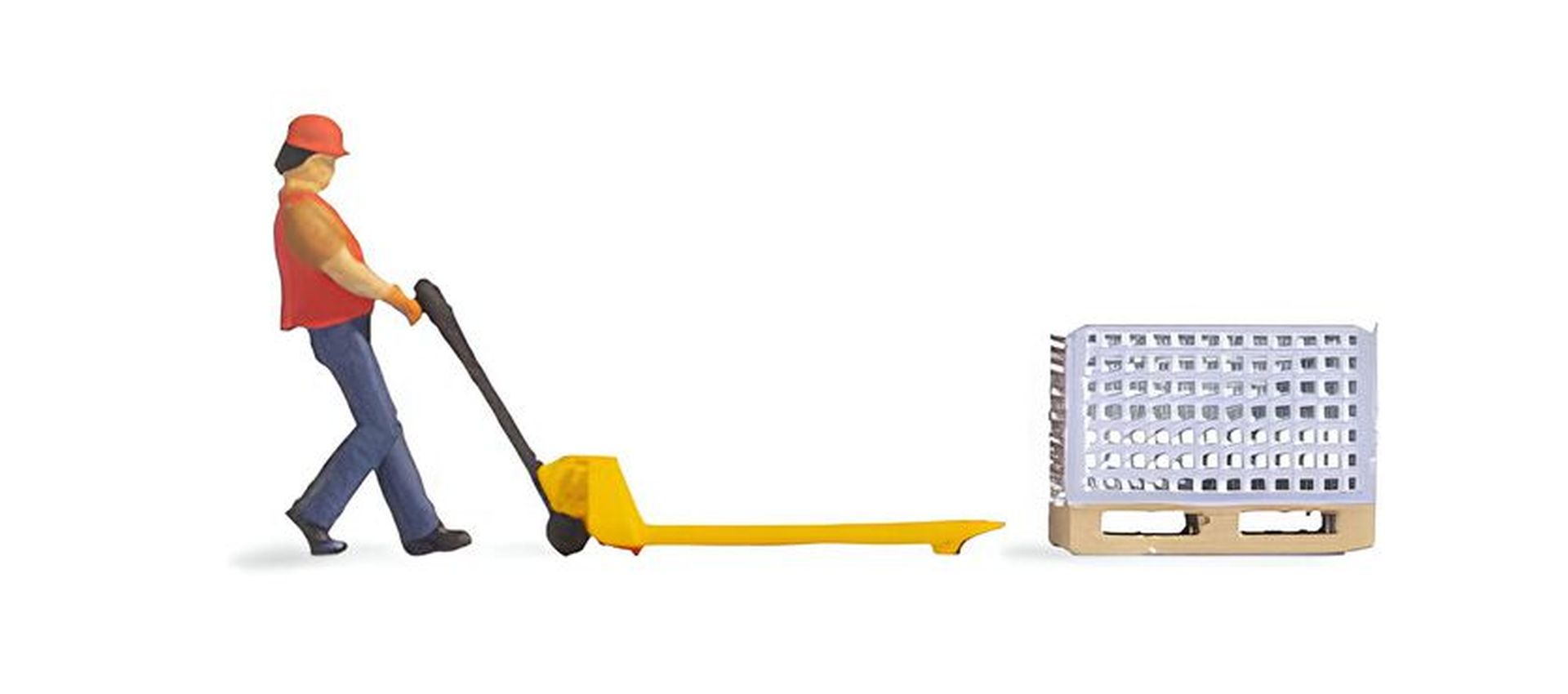 Noch 16525 - Tiny-Scenes 'Lagerarbeit'