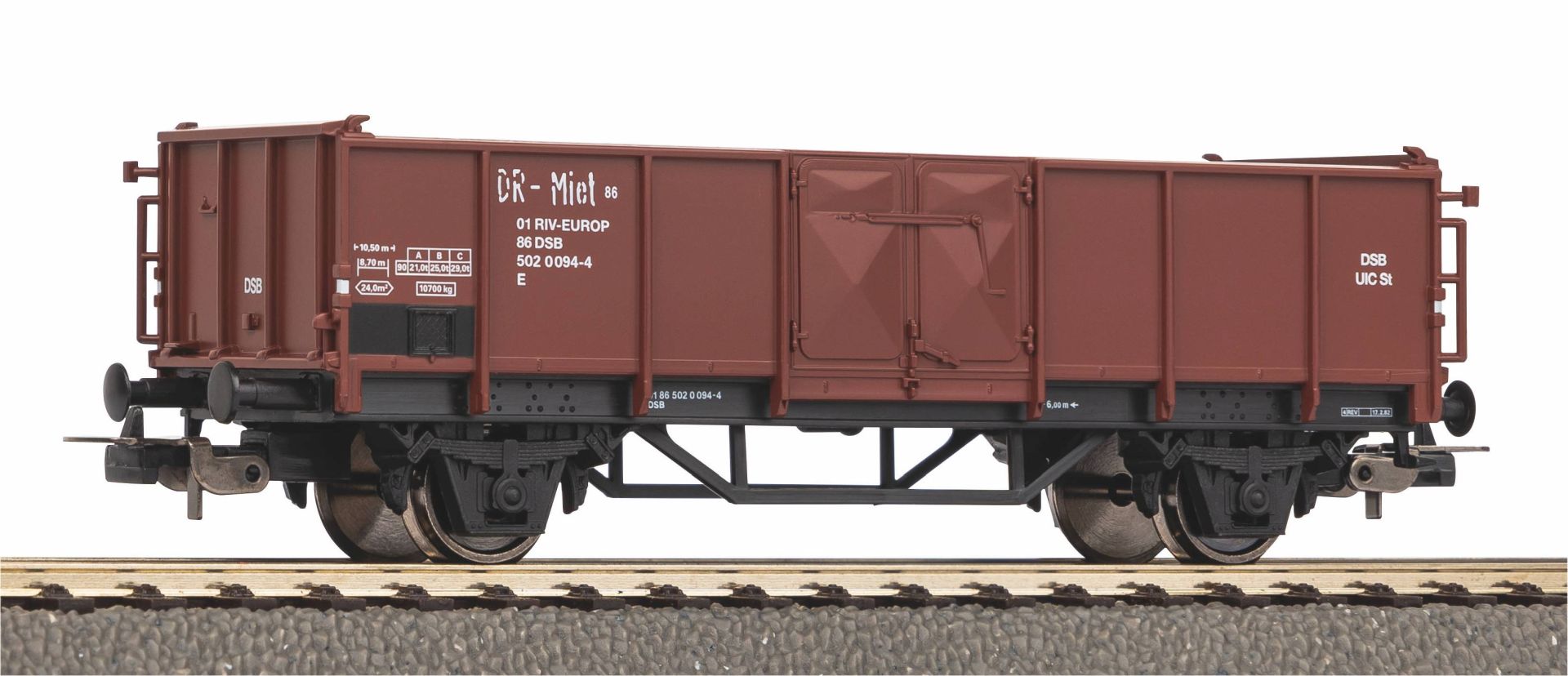 Piko 24537 - Offener Güterwagen, DSB, Ep.IV