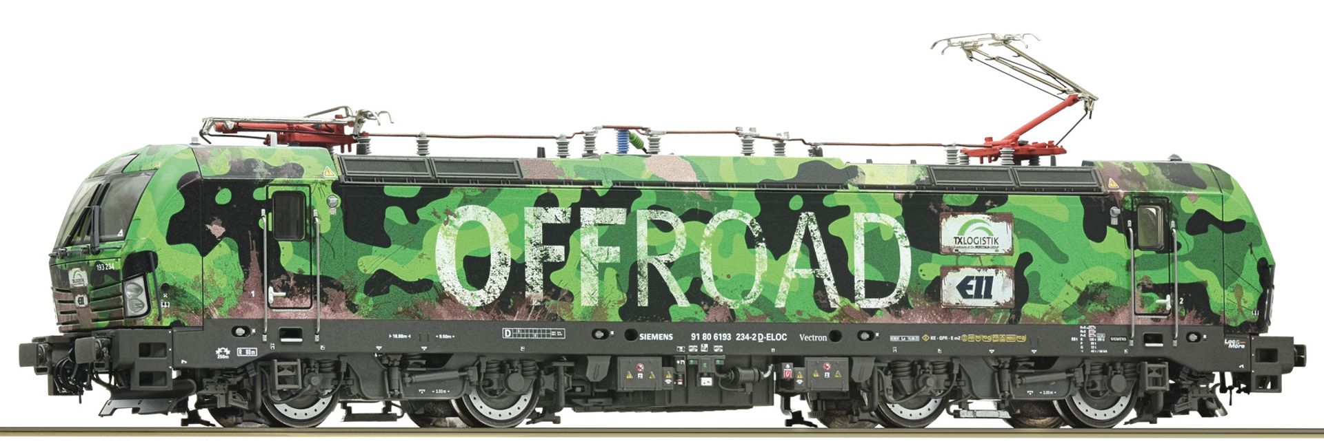 Roco 71931 - E-Lok 193 234-2, TX-Logistik, Ep.VI 'Offroad', DC-Sound