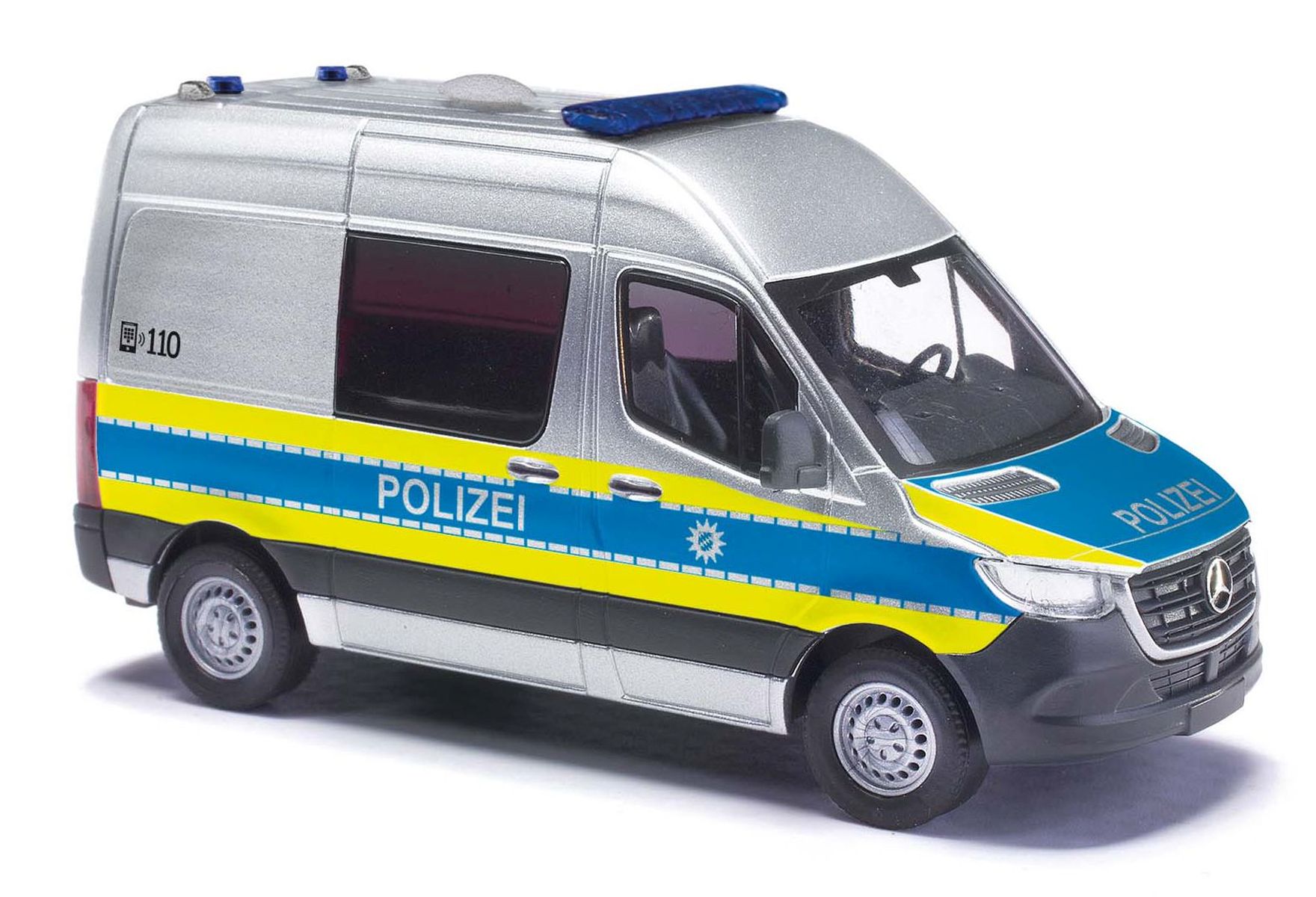 Busch 54059 - Mercedes-Benz Sprinter kurz Polizei München, Bj. 2018 Busch 54059 - Mercedes-Benz Sprinter kurz Polizei München, Bj. 2018