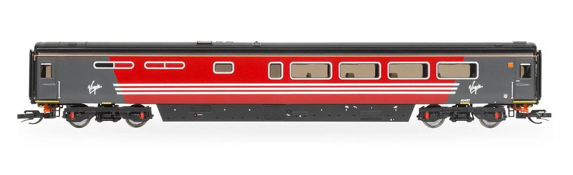 Hornby TT4050 - Mittelwagen HST Mk3 Coach TRSB 40437, Virgin, Ep.V