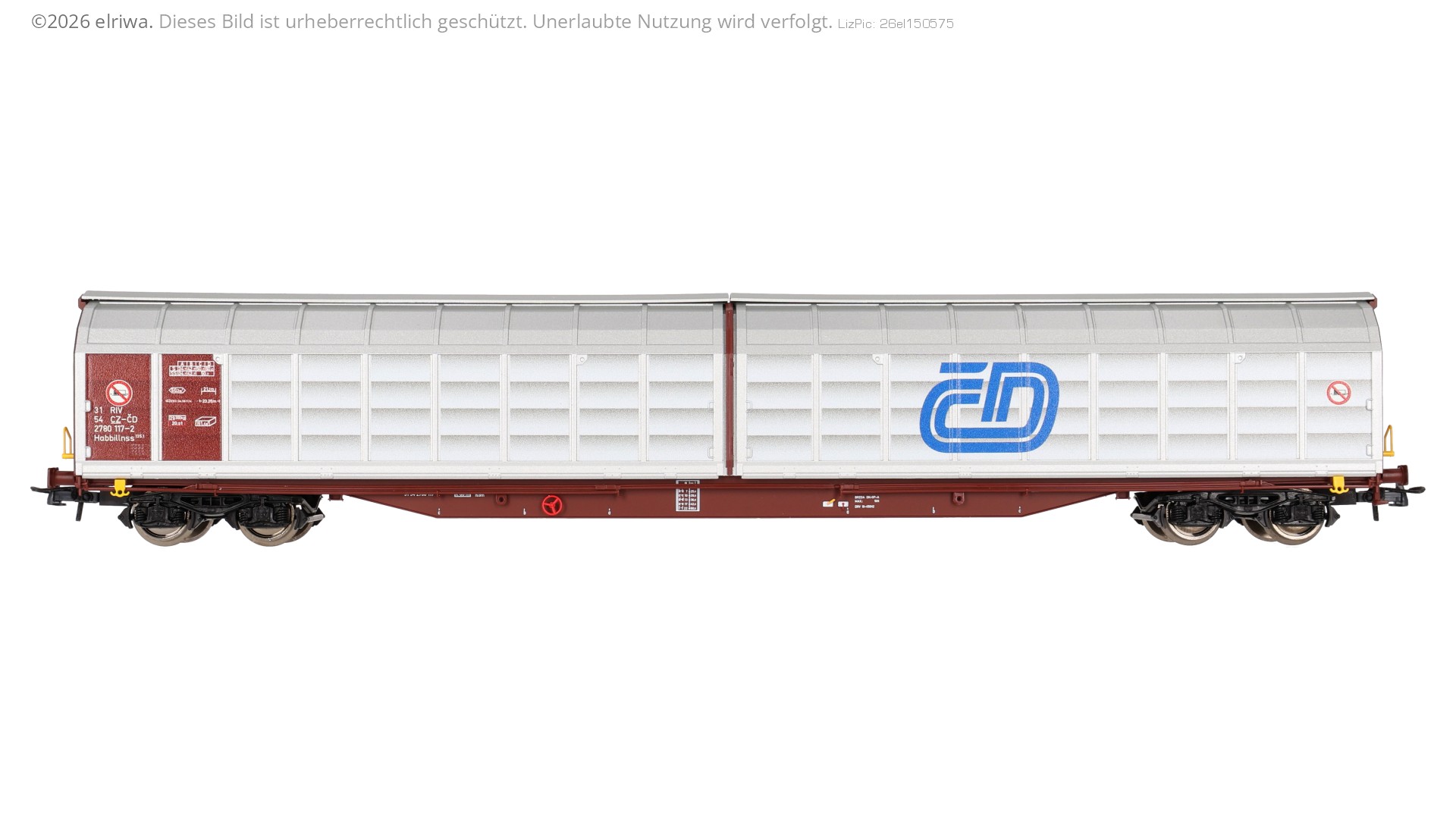 Roco 6600128 - Schiebewandwagen Habbillns, CD, Ep.V-VI
