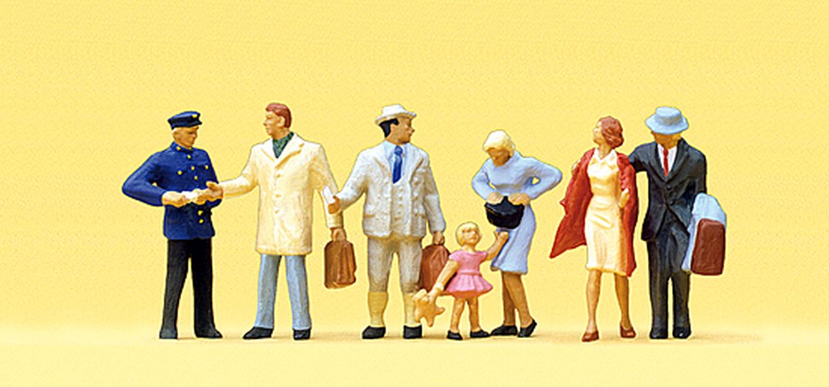 Preiser 10029 - An der Bahnsteigsperre