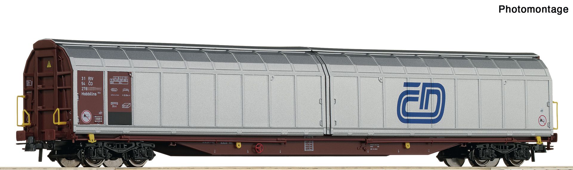 Roco 6600128 - Schiebewandwagen Habbillns, CD, Ep.V-VI
