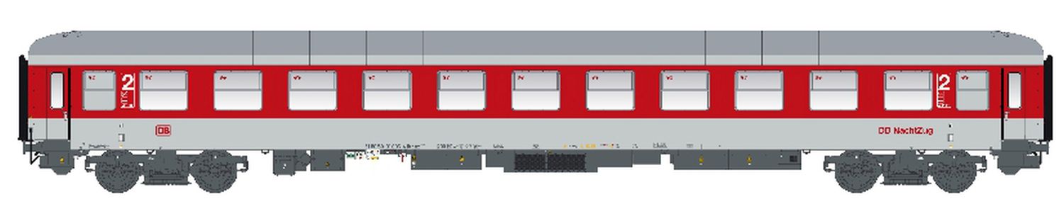 L.S. Models 58505 - Liegewagen Bvcmz 248.5, DBAG, Nachtzug, Ep.V