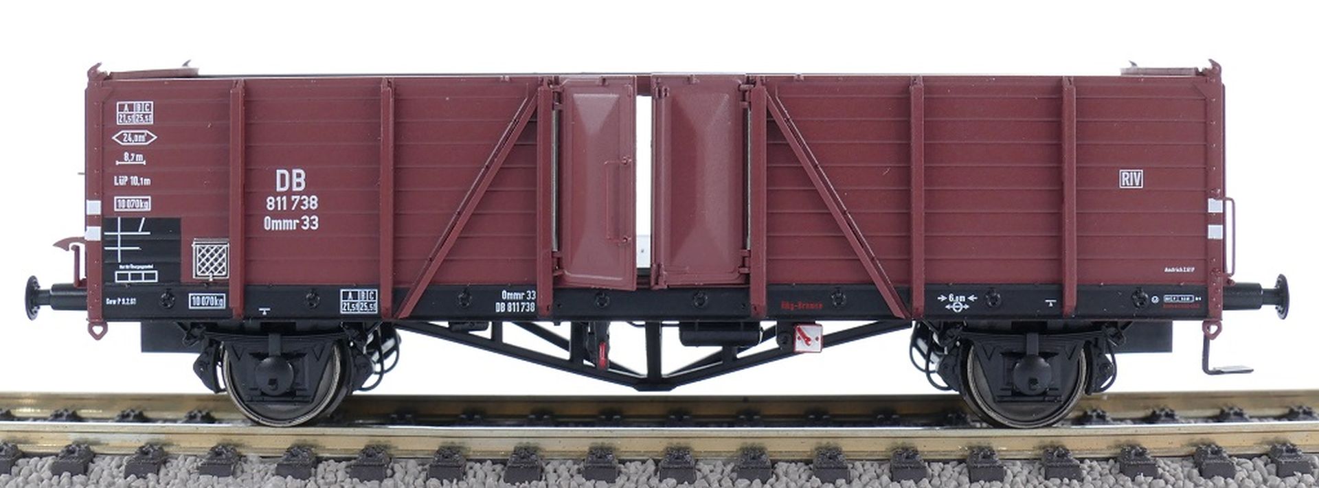 Exact-Train EX20154 - Offener Güterwagen Ommru 'Villach', DB, Ep.III