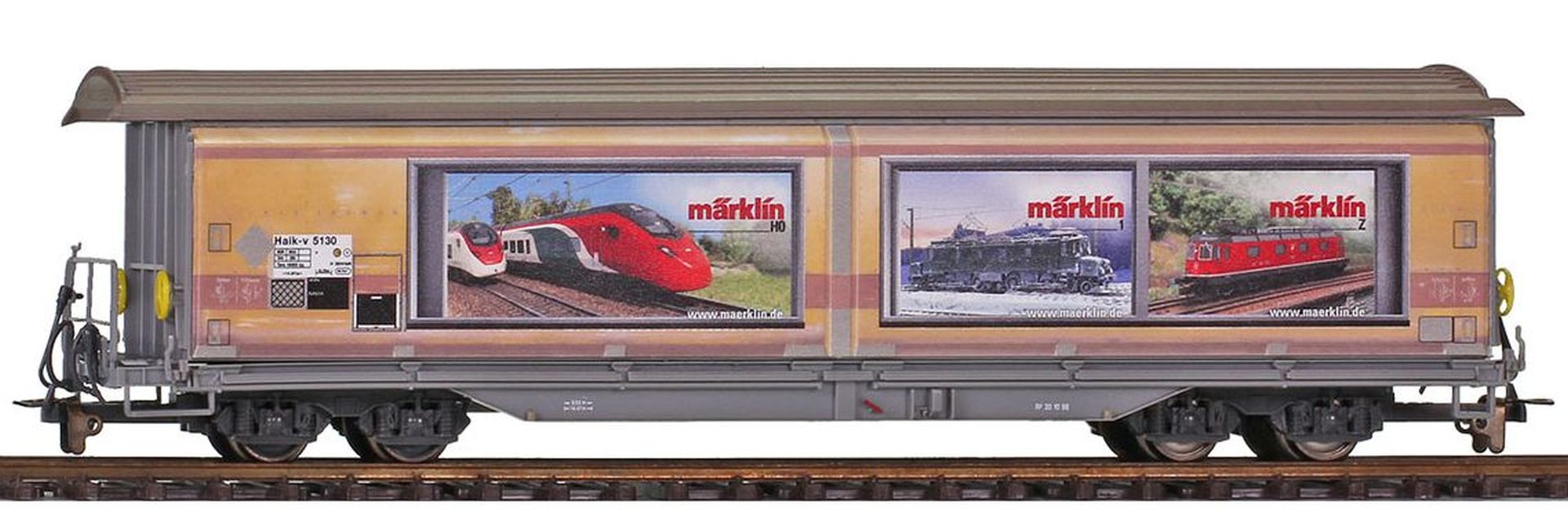 Bemo 2688108 - Schiebewandwagen Haik-v 5130 'Märklin  Jahreswagen 2025', RhB, Ep.VI