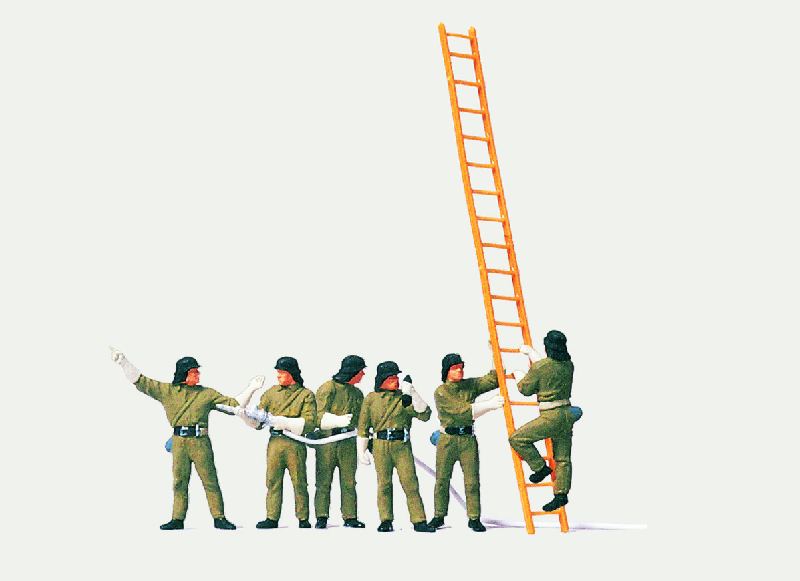 Merten 0212545 - H0 2545 - Feuerwehrmänner. DDR